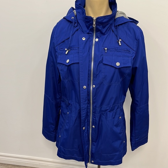 Suzy Shier Cobalt/Royal Blue Jacket/Coat - Picture 7 of 14